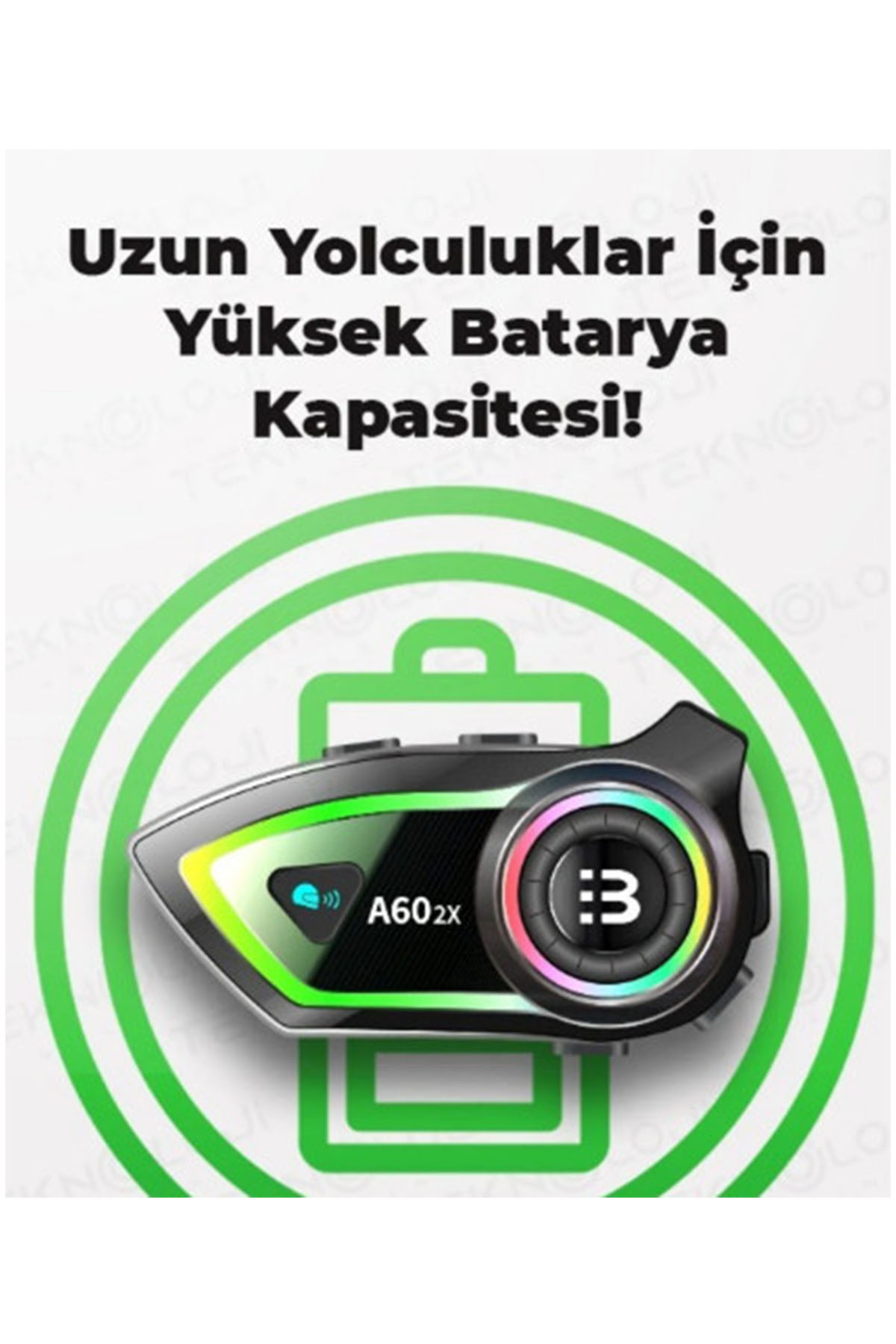 Vothoon%20A60%202X%20Motosiklet%20Kask%20Kulaklığı%20Bluetooth%20Intercom%20RGB%20Işıklı%202%20Intercom%20Bağlantılı%20300M%20Mesafe%20