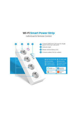 Vothoon%20Akım%20Korumalı%20Akıllı%20Priz%20Wifi%20Tuya%20Destekli%20Android%20ve%20Ios%20Destekli%204priz%20x%204usb