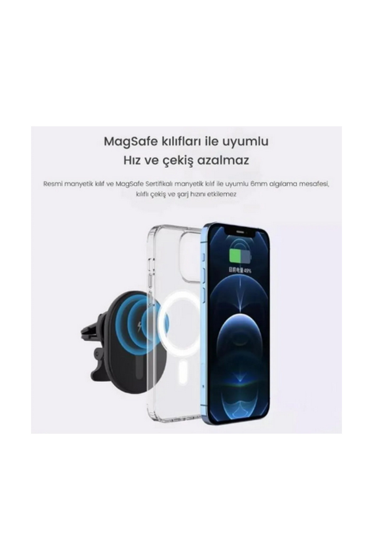 Vothoon%20Araç%20Şarj%20Cihazı%20Hızlı%20Şarj%20Özellikli%20Kablosuz%20Araç%20Şarj%20Cihazı%20Telefon%20Tutucu%2015W%20Magnetic