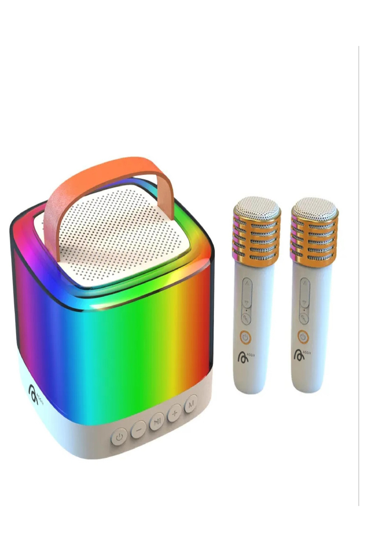 Vothoon%20Karaoke%20Bluetooth%20Hoparlör%20Aggıy%20Ag-S7%20Kablosuz%20Mikrofonlu%20Rgb%20LED%20Parti%20Işıklı