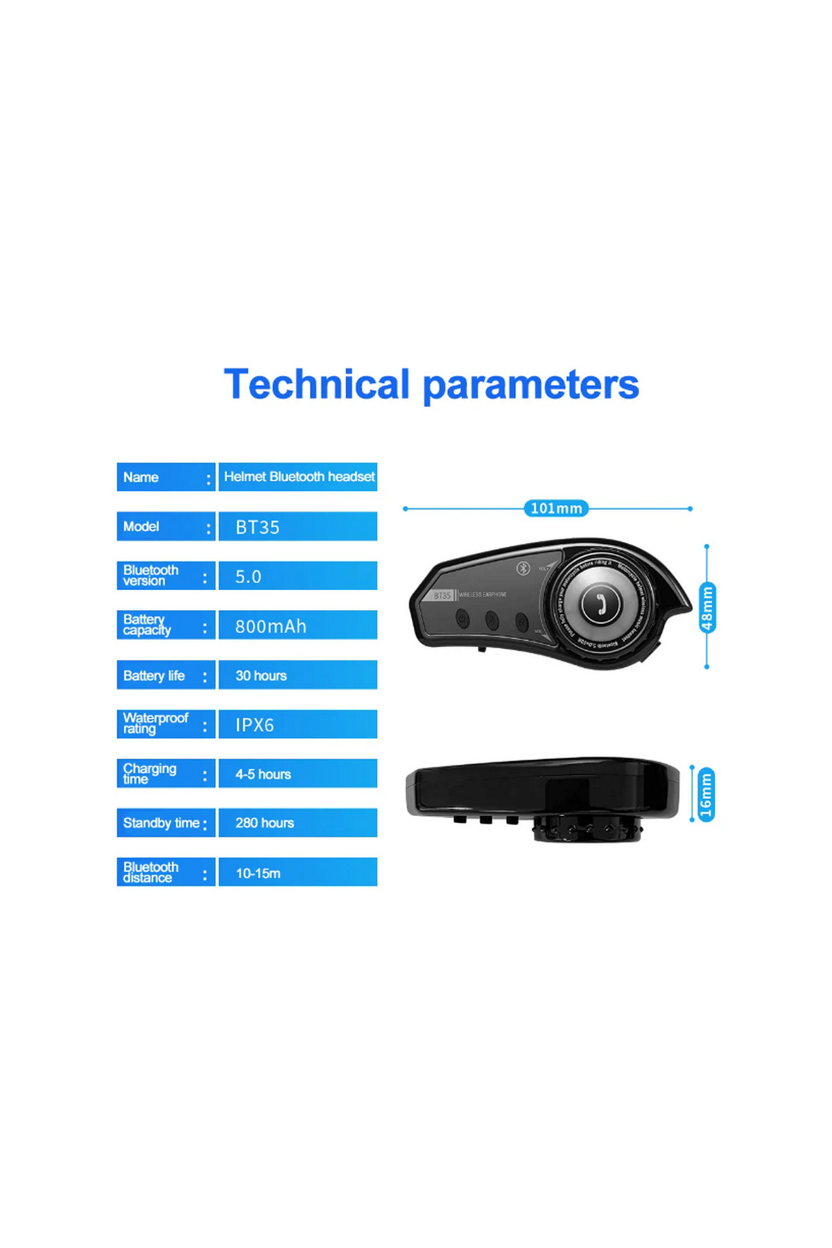 Vothoon%20Bt35%20Kask%20Kulaklık%20Bluetooth%205.0%20Motosiklet%20Interkom%20Su%20Geçirmez%20Kablosuz%20Kulaklık