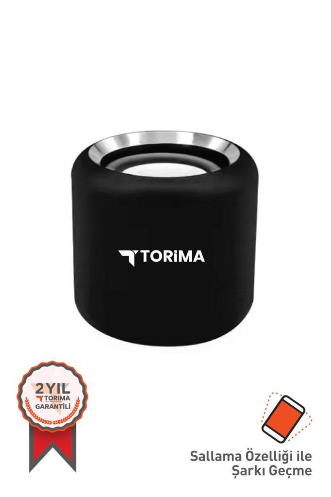 Torima%20D12%20Taşınabilir%20Kablosuz%20Bluetooth%20Hoparlör%20Siyah