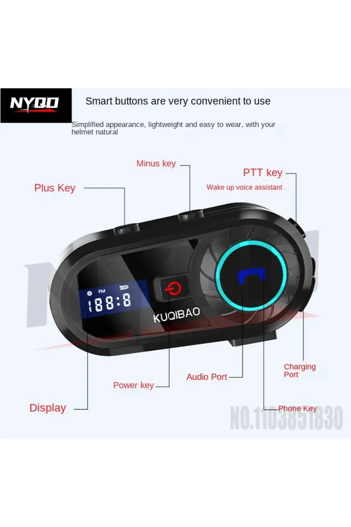 N8%20Motosiklet%20Kask%20Kulaklığı%20Bluetooth%20Intercom%20%205.0%20Bluetooth