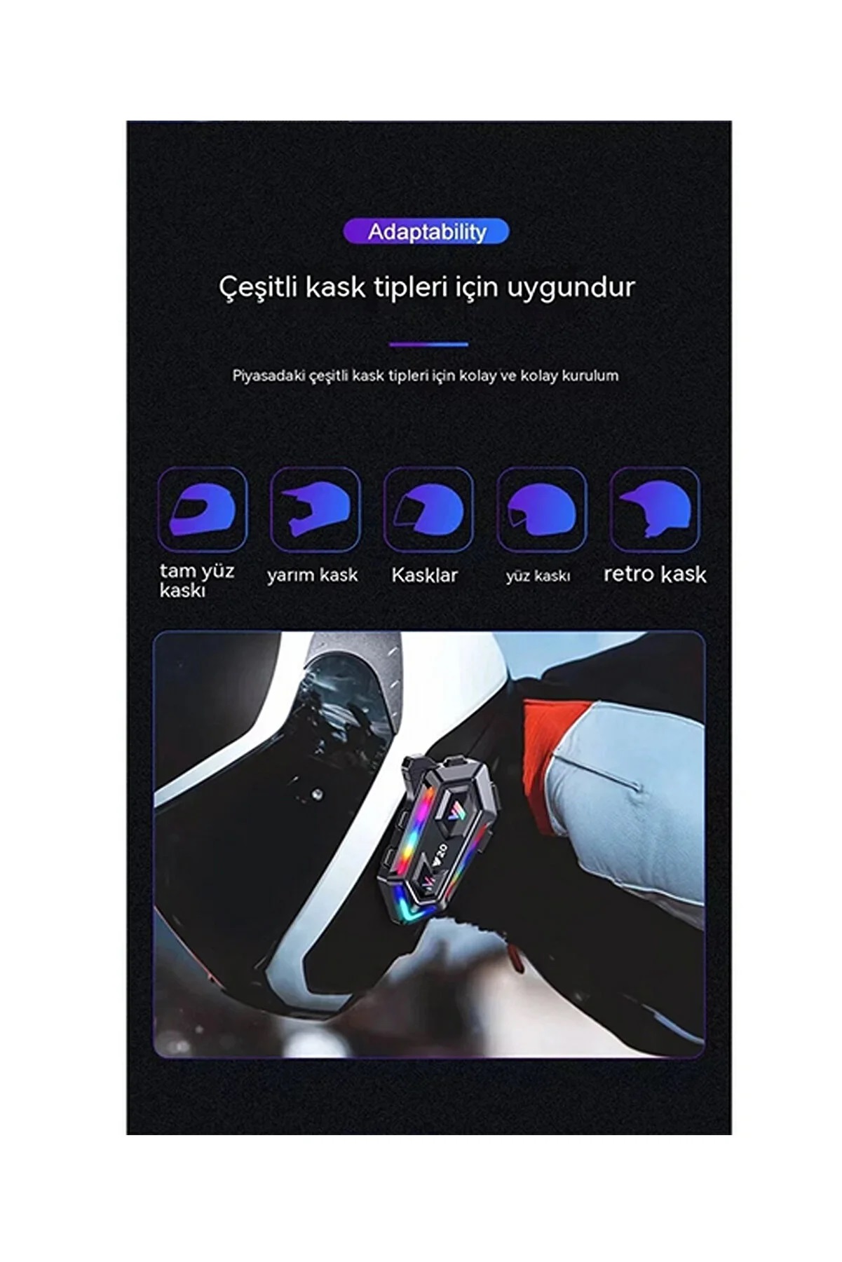 %20Vothoon%20Y20%20Motor%20Kurye%20Kask%20Kulaklık%20RGB%20Modlu%20Bluetooth%20Motosiklet%20Kulaklık%205.3%20Bluetooth%20Interkom%20