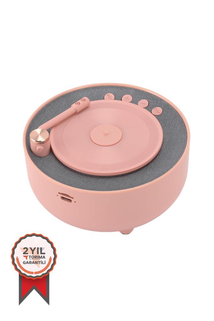 Torima%20Pembe%20HD-240%20Nostaljik%20Ledli%20Wireless%205.3%20Bluetooth%20Hoparlör