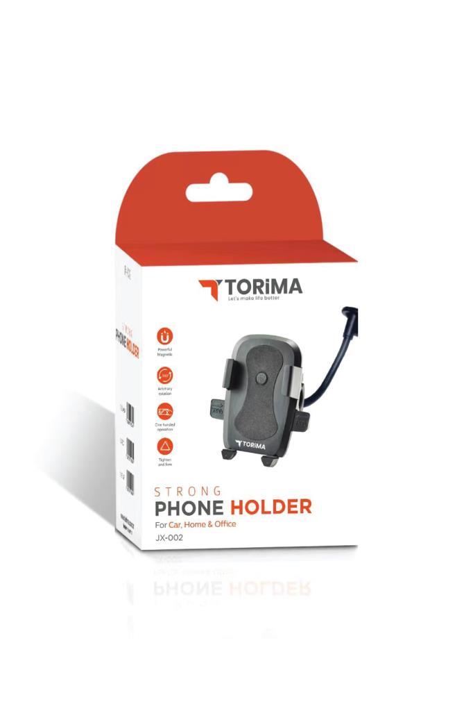 Torima%20JX-002%20Kırmızı%20Çok%20Amaçlı%20Magnetic%20Car%20Holder%20Araç%20İçi%20Telefon%20Tutucu