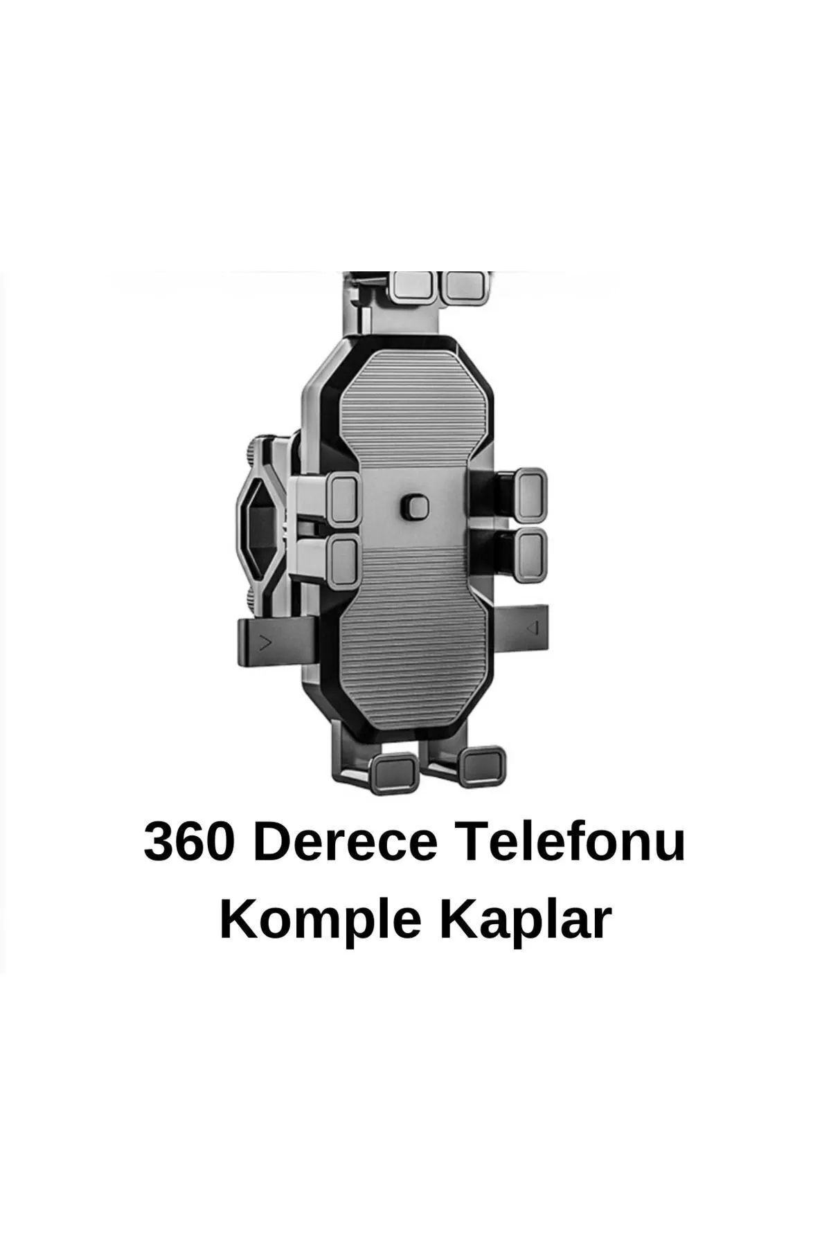 Titreşim%20Önleyicili%20Otomatik%20Tuşlu%20Motorsiklet%20Bisiklet%20ATV%20Tutacağı%20Gidon%20Bağlantılı%20Telefon%20Tutucu