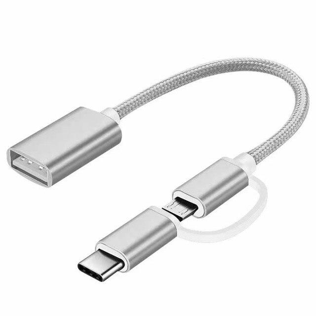 OTG%20adaptör%20kablosu%20USB%203.0%20mikro%20USB-C%20tip%20C%20Data%20Sync%20adaptörü