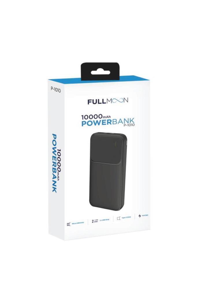 FullMoon%20P-1010%20Hızlı%20Şarj%20Özellikli%2010.000%20Mah%20Powerbank%20Siyah