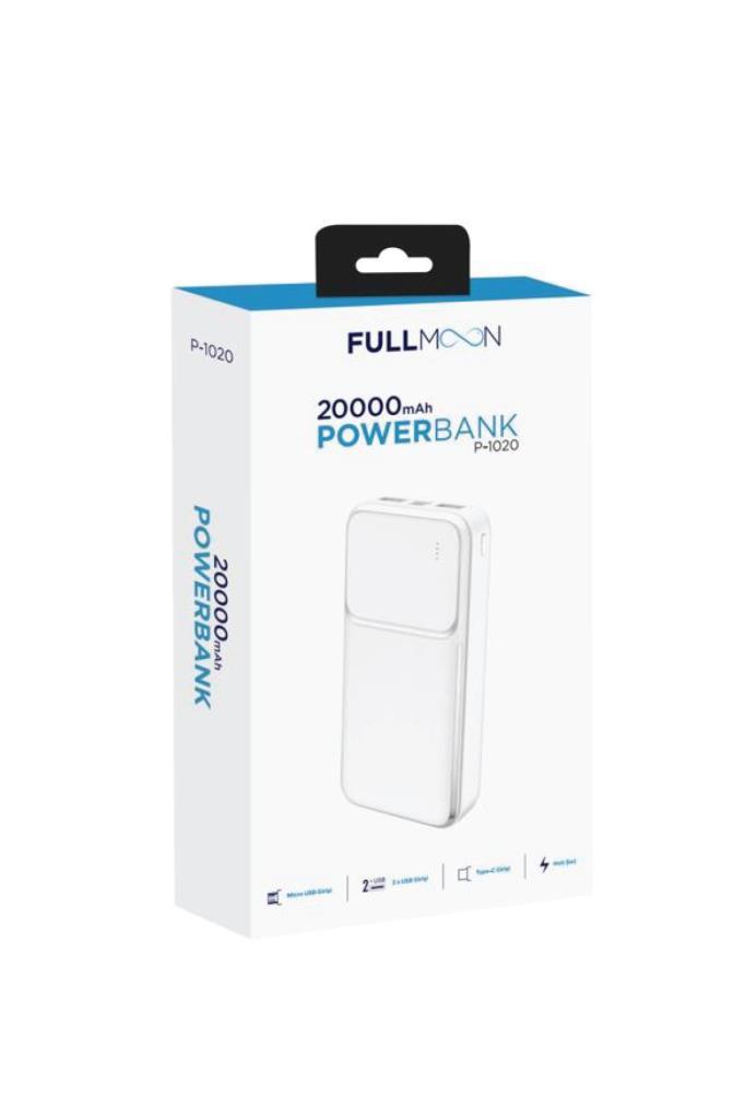 FullMoon%20P-1020%20Hızlı%20Şarj%20Özellikli%2020.000%20Mah%20Powerbank%20Siyah