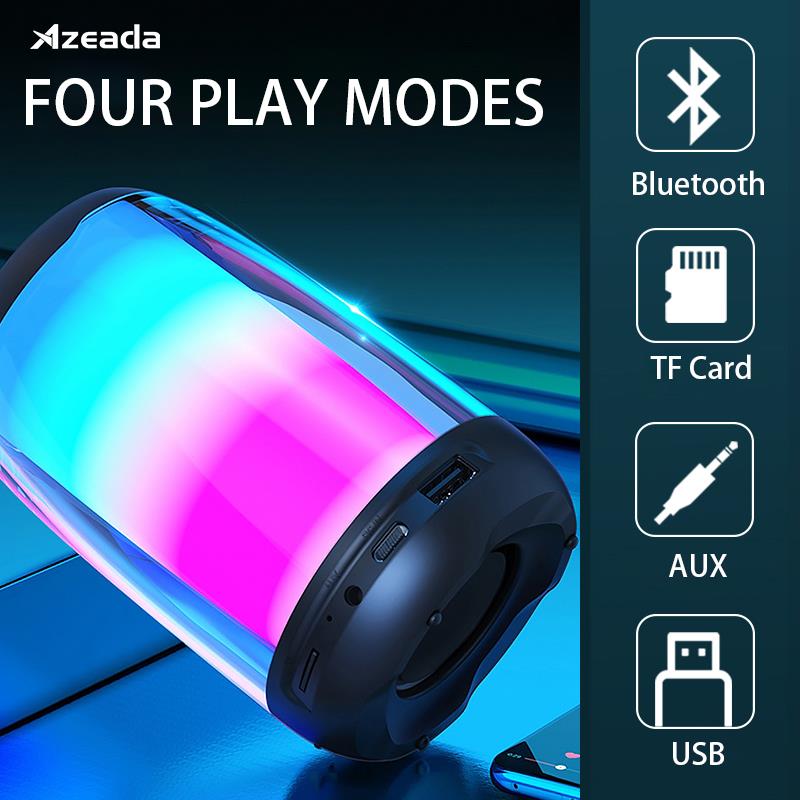 Torima%20PLUSE4%20Mini%20Taşınabilir%20Rgb%20Ledli%20Bluetooth%20Hoparlör%20Siyah