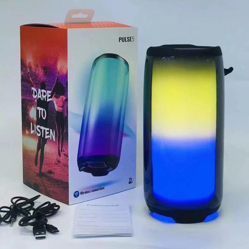 Torima%20PLUSE5%20Taşınabilir%20Rgb%20Ledli%20Bluetooth%20Hoparlör%20Siyah