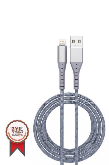 Torima 2.4A Iphone Lightning USB Hızlı Halat Şarj Kablosu-TR210