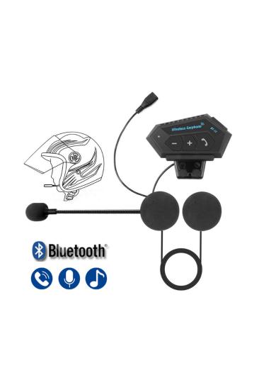 BT12 Kask Kulaklık Bluetooth Motosiklet Kulaklık