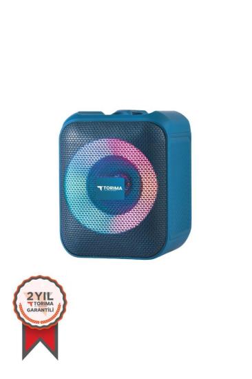 Torima D13 Taşınabilir Kablosuz Bluetooth Hoparlör Mavi