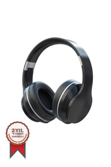 TORİMA SN-35 On-Ear Kafa Üstü Kablosuz  Kulaklık Bluetooth 5.1 Black