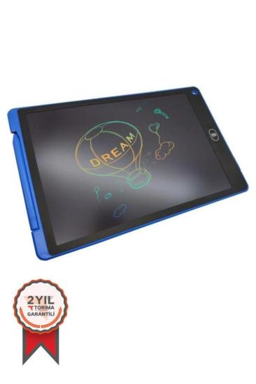 Torima T12 Mavi Writing Tablet Lcd 12 Inç Dijital Kalemli Çizim Yazı Tahtası