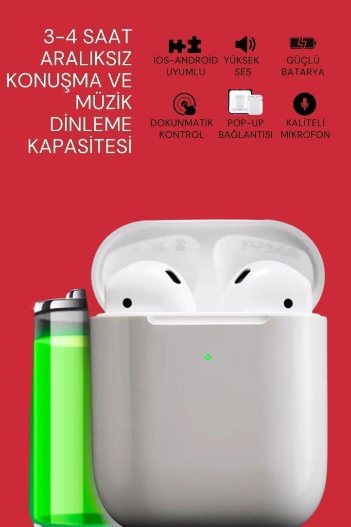 Torima%20Trm-Air2%20Beyaz%202.Nesil%20Bluetooth%20Kulaklık