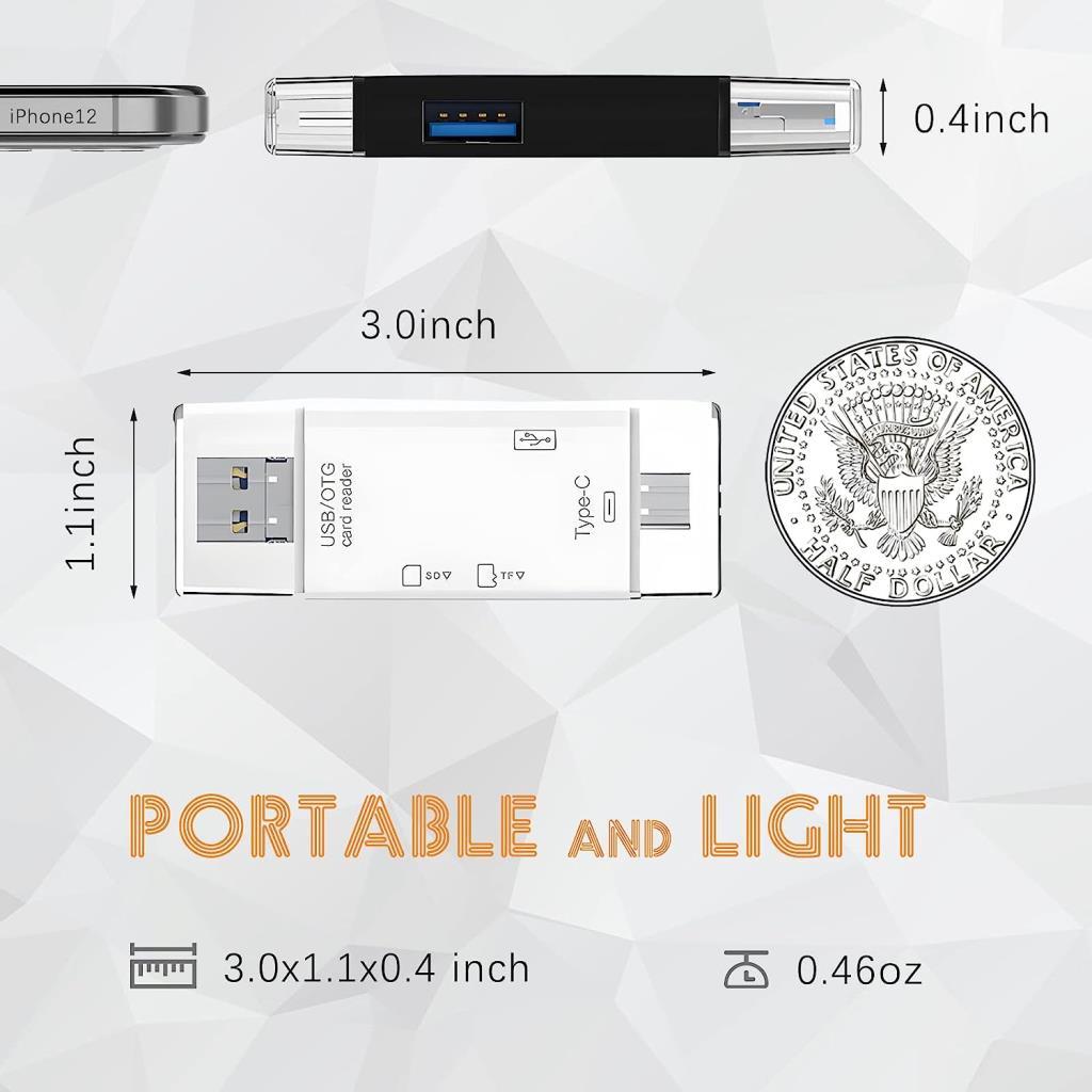 Torima%206%20in%201%20Kart%20Okuyucu%20Adaptör%20Usb-Otg%20Hub%20Type-C%20YD-40